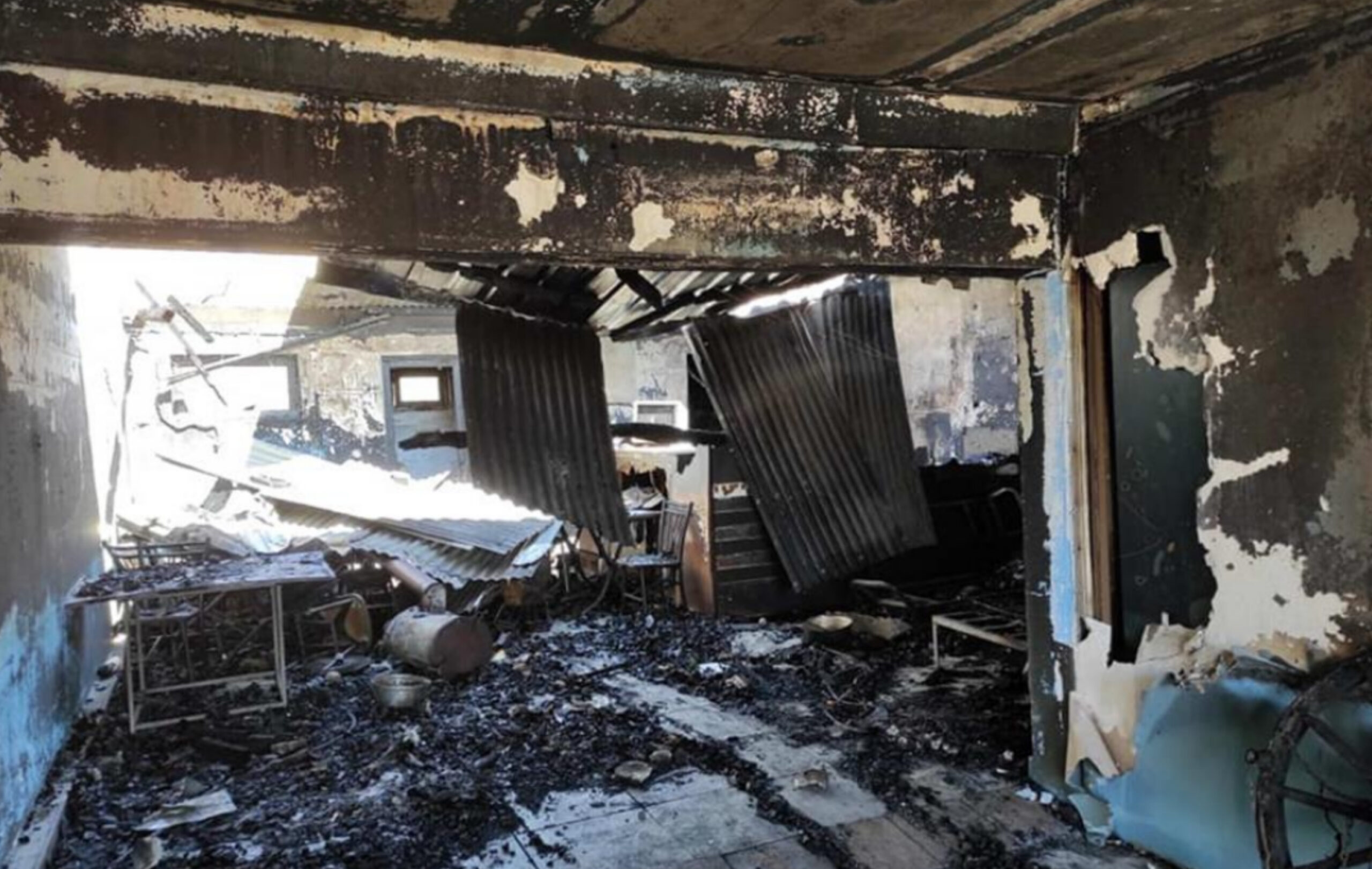  MERSİN’DE İŞ YERİNDE YANGIN