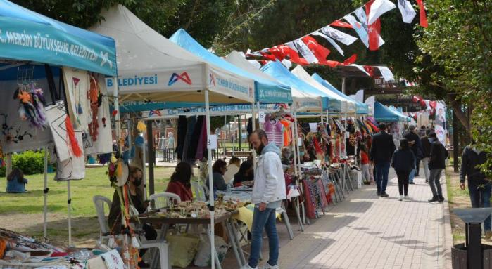 BÜYÜKŞEHİR BELEDİYESİ, ÜRETİCİ KADINLARI BİR KEZ DAHA TARSUS’TA BULUŞTURDU