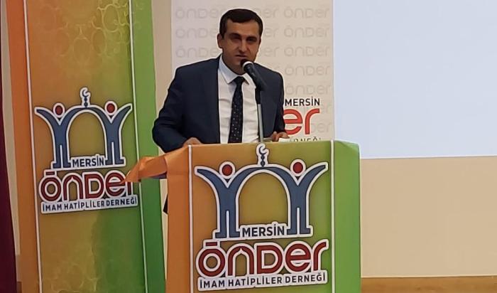MERSİN ÖNDER İMAM HATİPLİLER DERNEĞİNDE YENİ BAŞKAN YILDIZBAKAN