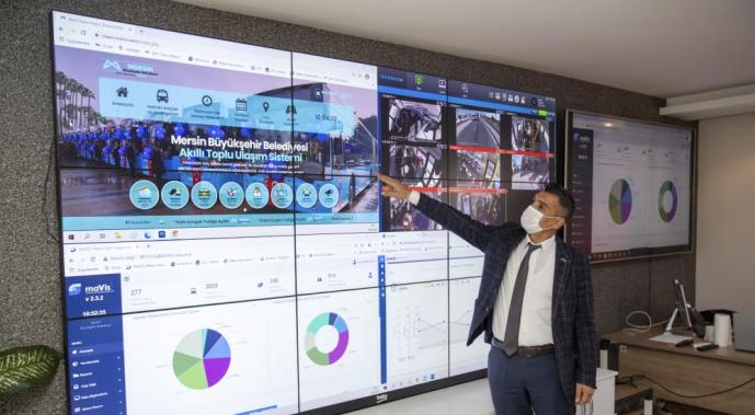 MERSİN’DE AKILLI TOPLU ULAŞIM SİSTEMİ HAYATA GEÇTİ