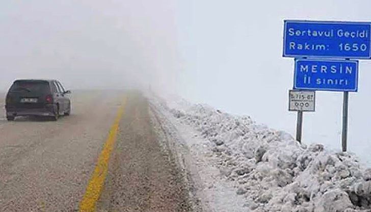 SERTAVUL GEÇİDİ GEÇİT VERMİYOR