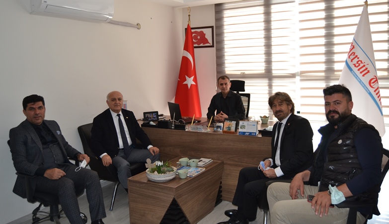 MTSO’DAN MERSİN TİMES GAZETESİNE ANLAMLI ZİYARET