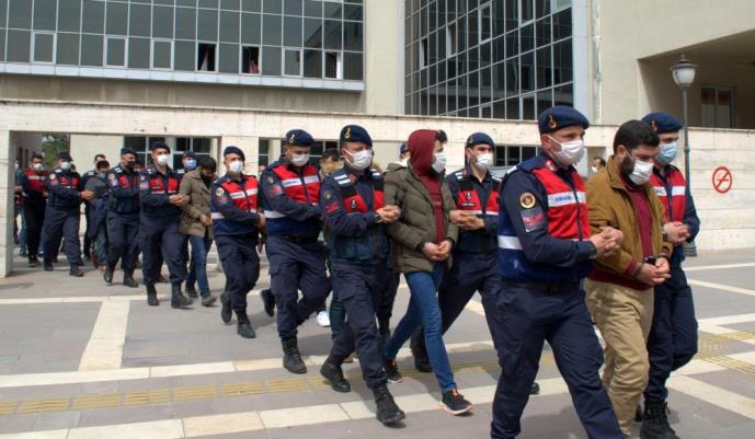 OSMANİYE MERKEZLİ DEAŞ OPERASYONUNA 6 TUTUKLAMA
