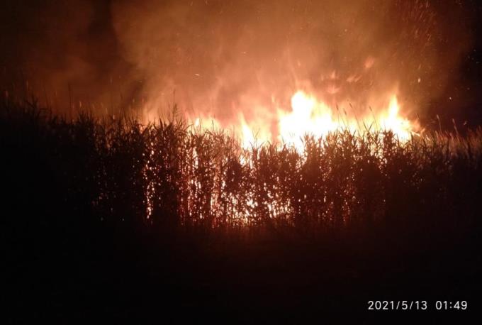 KORUMA ALTINDAKİ GÖKSU DELTASI’NDA YANGIN