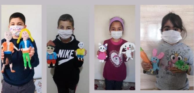 ‘ETKİNLİK ATÖLYEM PROJESİ’ İLE ÜRETEREK VE EĞLENEREK ÖĞRENİYORLAR