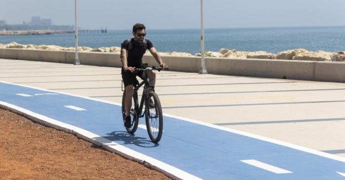 18,2 KİLOMETRELİK BİSİKLET YOLU PROJESİNİN YÜZDE 80’İ TAMAMLANDI