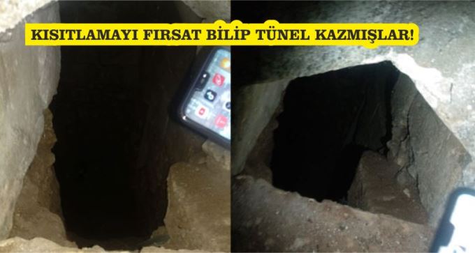 GÜVENLİKÇİLERİN FARK ETTİĞİ ÇUVAL MİLYONLUK SOYGUNU ÖNLEDİ