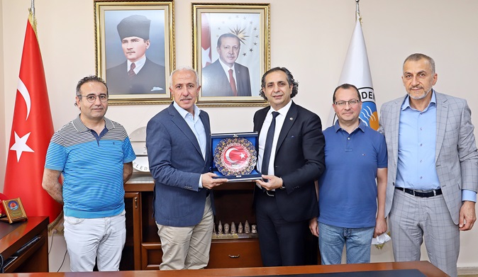 TURAB’IN YENİ YÖNETİMİNDEN, BAŞKAN GÜLTAK’A ZİYARET