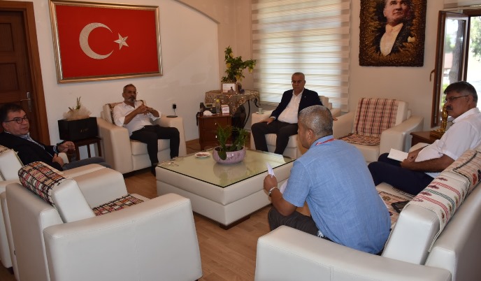 İŞ DÜNYASI YATIRIM İÇİN BAŞKAN BOZDOĞAN’LA BULUŞTU