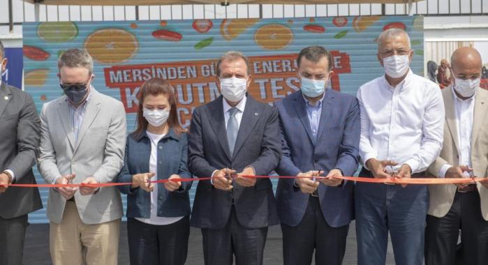 MERSİN’DE ‘GÜNEŞ ENERJİSİ İLE KURUTMA TESİSİ’ HİZMETE GİRDİ