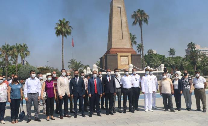 DENİZCİLİK VE KABOTAJ BAYRAMI SADE BİR TÖRENLE KUTLANDI