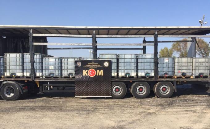 MERSİN’DE 24 BİN LİTRE GÜMRÜK KAÇAĞI MOTORİN ELE GEÇİRİLDİ