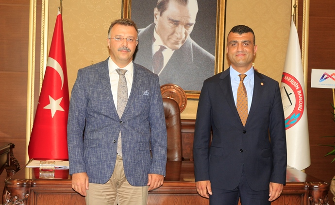 BAŞSAVCI ÖZTOPRAK’TAN, BARO BAŞKANI ÖZDEMİR’E ZİYARET