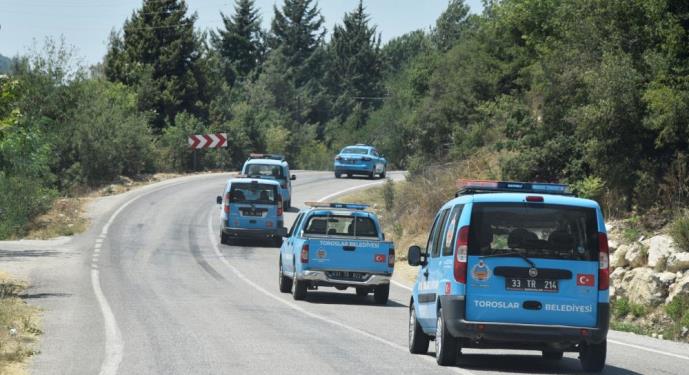 TOROSLAR’DA ORMANLIK ALANLAR DENETLENİYOR