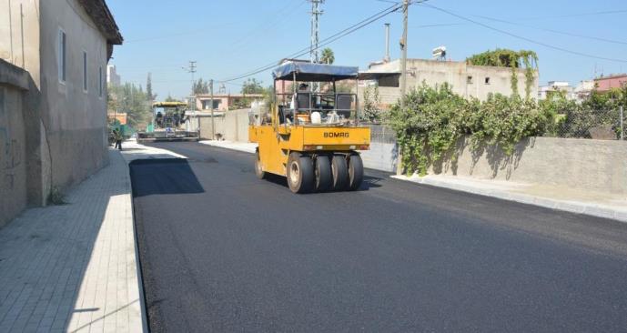 MERSİN’DE YOL ÇALIŞMALARI SÜRÜYOR