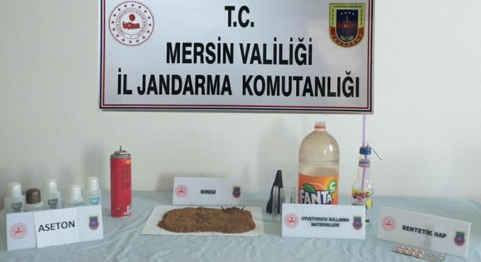 MERSİN’DE UYUŞTURUCU OPERASYONU: 3 GÖZALTI
