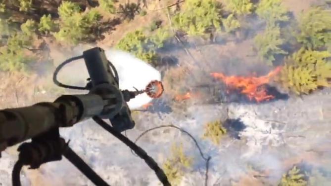 ANAMUR’DAKİ ORMAN YANGINI KONTROL ALTINA ALINDI