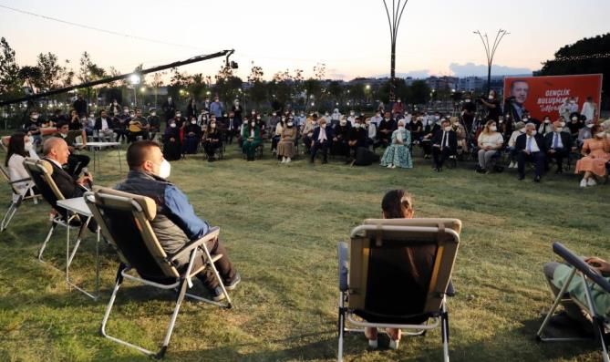 CUMHURBAŞKANI ERDOĞAN, MERSİN’DE GENÇLERLE BİR ARAYA GELDİ