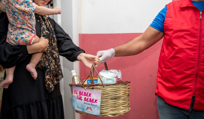 ‘EL BEBEK GÜL BEBEK’ PAKETLERİNİN SAYISI 18 BİNİ AŞTI