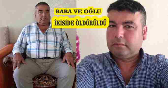 YOL YÜZÜNDEN AĞABEYİ VE YEĞENİNİ POMPALI TÜFEKLE ÖLDÜRDÜ