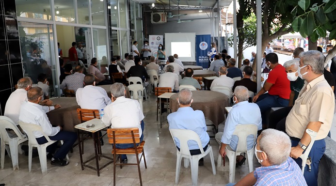 KAHVEHANEDE KADINA YÖNELİK ŞİDDETLE MÜCADELE SOHBETİ