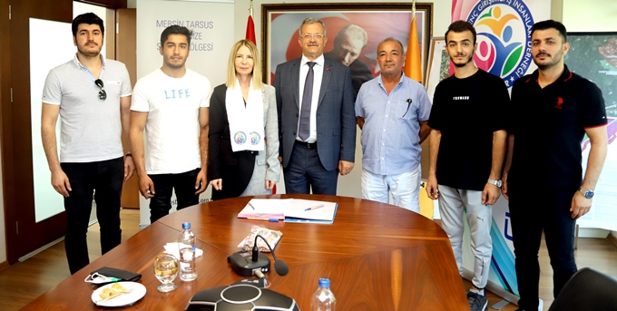 MTOSB’DEN ENGELLİ MİLLİ SPORCULARA DESTEK