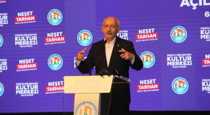 KILIÇDAROĞLU MEZİTLİ BELEDİYESİ KÜLTÜR MERKEZİNİN AÇILIŞINI YAPTI