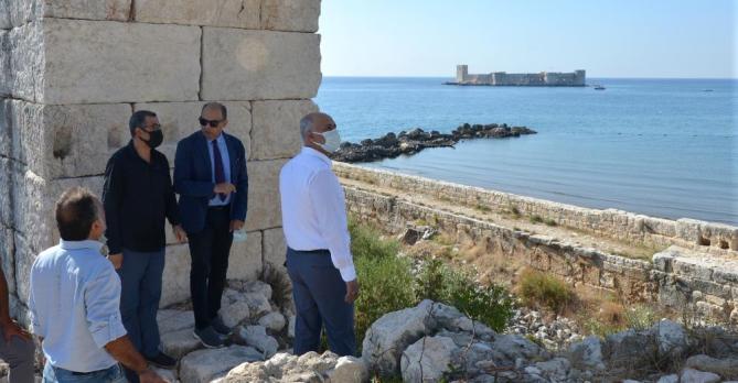 KIZKALESİ’NİN KARADAKİ UZANTISI KORYKOS KALESİ DE TURİZME KAZANDIRILIYOR