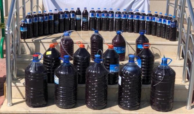 MERSİN’DE 200 LİTRE SAHTE İÇKİ ELE GEÇİRİLDİ