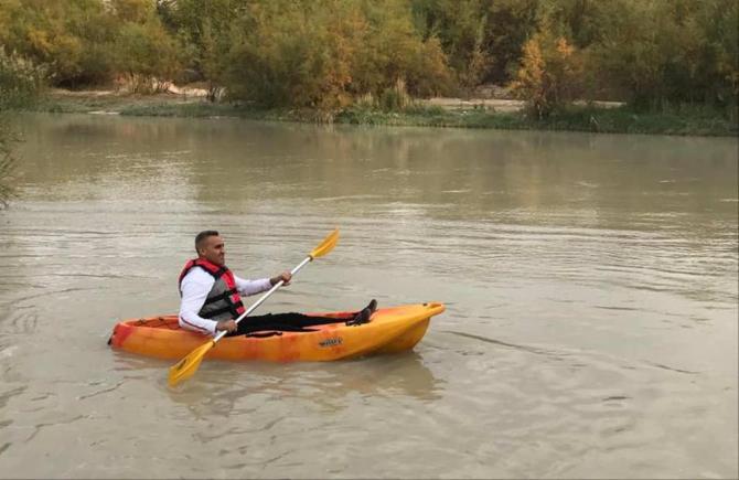 MERSİNLİ KANOCULAR, GÖKSU IRMAĞI’NDA KÜREK ÇEKTİ