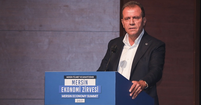 BAŞKAN SEÇER, MERSİN EKONOMİ ZİRVESİ’NE KATILDI