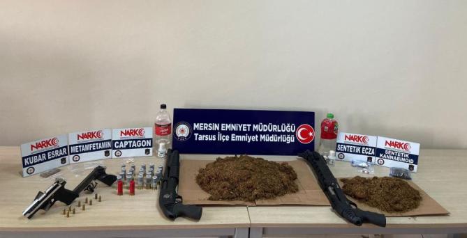 Tarsus’ta uyuşturucu operasyonu: 6 gözaltı