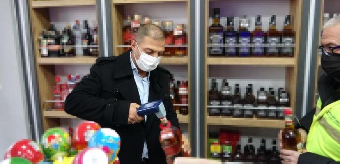 Mersin’de yılbaşı öncesi sahte içki denetimi