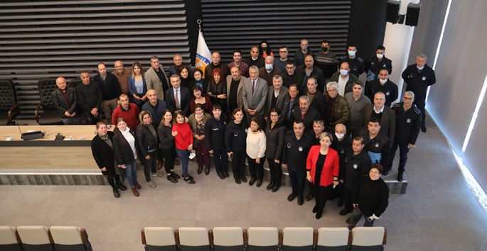 Mezitli Belediyesi’nde çalışan memurların toplu sözleşme sevinci