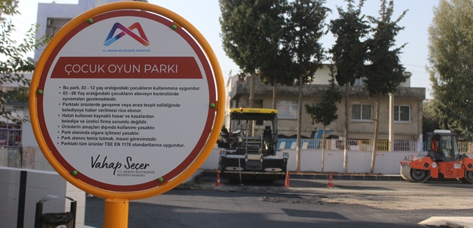 Mersin Büyükşehir, Okul Bahçelerinin fiziki şartlarını da iyileştiriyor