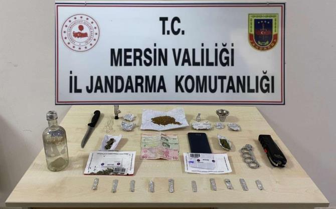 Mersin’de uyuşturucu satıcısı tutuklandı