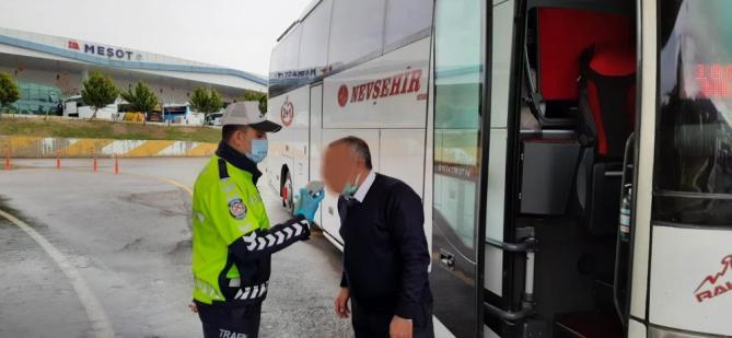 Mersin’de 2021’de otogarda 111 bin 115 araç denetlendi