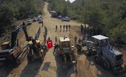 Mersin, iş makineleri çalışma performansında yine birinci oldu