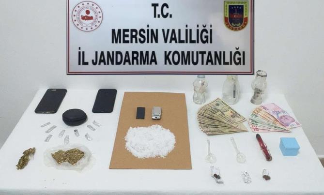 Mersin’de uyuşturucu operasyonu: 3 gözaltı