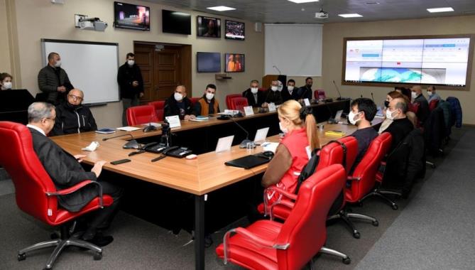 Mersin’de doğabilecek afetlere karşı 24 saat çalışmaya geçildi