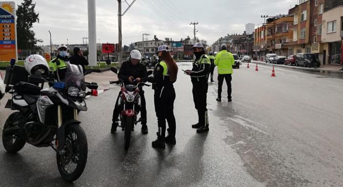Mersin’de motosiklet denetimleri arttırıldı