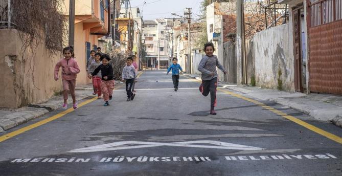 Çay Mahallesinin güneyindeki asfalt çalışmaları sona yaklaştı