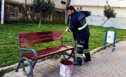 Akdeniz’de sokaklar ve parklar yenileniyor