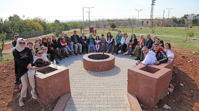 Mezitli Belediyesi’nde mutlu buluşma