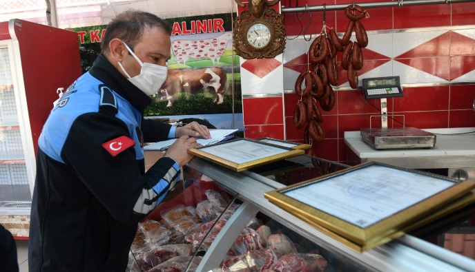 Yenişehir Belediyesi kasapları denetledi