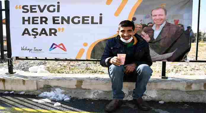 Büyükşehir getirdi, özel bireyler kar coşkusunu doyasıya yaşadı