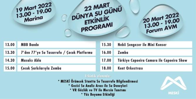 Dünya Su Günü etkinliklerle kutlanacak