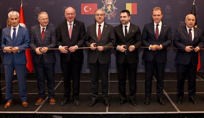 Belçikan’nın Mersin Fahri Konsolosluğu açıldı