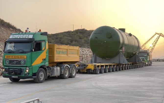 Akkuyu’nun buhar jeneratörü, reaktör ve kor tutucuları Türk firmasınca taşınıyor