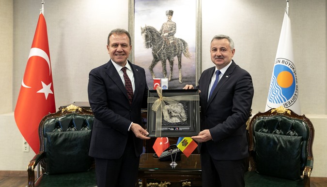 Moldova’nın Ankara Büyükelçisi Croitor, Başkan Seçer’i ziyaret etti